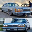 Ford Crown Victoria LTD lowrider bagged