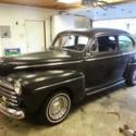 FORD DeLuxe SEDAN 2 DOOR 1946 FLATHEAD V8 HOT ROD RAT ROD LEAD SLEAD PROJECT
