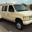 Ford E 350 4X4 1 Ton Dually Van Quigley Built 9,800 Original Miles 6K Generator