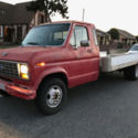 Ford E350 SUPERDUTY DUALLY 7.3L Diesel Truck 15 foot Box Bed Conversion Scrapper