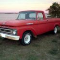 FORD F-100 UNIBODY Half ton RARE Part of an ACTOR COLLECTION Manual Transmission