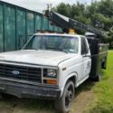 Ford F-250 -  36 FT Boom + Generator/Runs/Drives/Broken Frame - &#034;NO TITLE&#034;