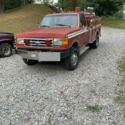 FORD F 350 4X4 DUALLY 1990 FIRE TRUCK  RUST FREE LOW MILES 460 AUTO WINCH LIFTED