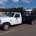 Ford F-350 7.3 diesel stake body truck
