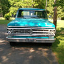 FORD F100 300 STRAIGHT 6 CYL. MOTOR WITH 3 SPEED TRANSMISSION SHIFTER ON FLOOR