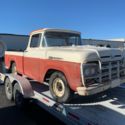 Ford F100 Texas truck killer patina big window Project Shop Truck short box