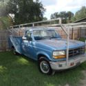 Ford F250 1992 utility truck box stahl automatic
