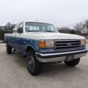 Ford F250 Blue with 126,949 Miles, for sale!