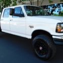 FORD F350 4x4 7.3 TURBO DIESEL 5spd MANUAL CSTM BED/RAMP CLEAN NO RUST AZ
