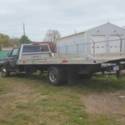 ford f350 diesel with 17 ft rollback flatbed aluminum Bed