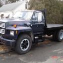 FORD F600 FLATBED TRUCK