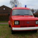 Ford Firetruck Panel Van Ford Transit MK 2 Classic Vtg Germany 1980  Feuerwehr