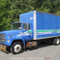 Ford LN8000 Utility Fuel Lube Service Truck 17&#039; Cargo Box Liftgate 6-Spd Manual