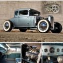 Ford Model A Coupe Hot Rat Street Traditional Rod Chopped SCTA 32 31 30