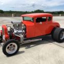 Ford Model A Orange with 7,000 Miles, for sale!