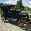 Ford Model T Touring 1923, antique car, original, well preserved for collector
