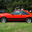 FORD MUSTANG 1986 RED VERY GOOD CONDITION