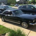 Ford Mustang Black with 4,580 Miles, for sale!