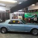 Ford Mustang Blue with 28,765 Miles, for sale!