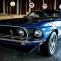 Ford Mustang Blue with 9,999,999 Miles, for sale!