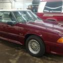 FORD MUSTANG GT CONVERTIBLE 1990 MANUEL TRANS 5.0 ONE OWNER