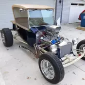 Ford T-Bucket 327 Small Block Chevy Engine & 2 Speed Power Glide Trans 1,079 mi.
