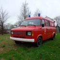 Ford Transit MK 2 Classic Firetruck Vintage Panel Van Germany 1980  Feuerwehr