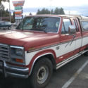 ford truck 1985 f 250 6.9 diesel long bed wvo