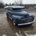 Ford Tudor 1947 street rod Small Block Chevy auto with overdrive sweet car