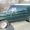 Ford Van 1986 E-150 Econoline E150 Runs Stick Shift 3 speed