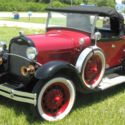 FORD/SHAY 1929 MODEL A CONVERTIBLE REPRODUCTION BUILT IN 1980