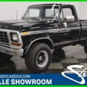 Four wheel drive black classic pickup auto vintage original 1978 Custom Used