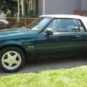 FOXBODY CONVERTIBLE ORIGINAL OWNER PONY not MACH OR FASTBACK SHELBY ROUSH