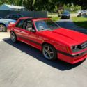 Foxbody Coyote swap t top notchback coupe 1981 mustang
