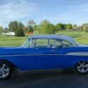 Frame off 1957 Chevy Belair! 350 Engine, Auto, PS, PDB, Cold A/C! Blue on Blue!