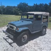 FRAME OFF! 1965 Toyota FJ40 65 FJ Land Cruiser Convertible Top Power Steering