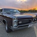 Frame off restoration Pontiac GTO in special factory ordered purple plum mist