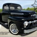 FRAME OFF RESTORED 1951 FORD F1 239ci FLATHEAD V8 BLACK SHOW TRUCK 100 PICS/VID