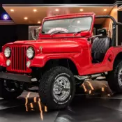 Frame Off Restored CJ-5! Original Jeep Dauntless V6, 3-Speed Manual, Disc, PS