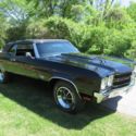 Frame/off Restored Triple Black 1970 Chevelle SuperSport 454 4 Speed Convertible