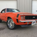 Free Shipping! - 1969 Camaro RS SS 350 Auto PS Restored, Hugger Orange