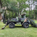 Freightliner FLU419 Mercedes Army military excavator front end loader backhoe