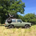 Full Size GMC Jimmy 4x4 custom roofseat for Hunting