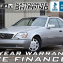 FULLY LOADED 600 SEC V12 SUPER CLEAN S COUPE LEATHER SUNROOF C140 W140