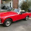 Fully Restored 1971 MG Midget Convertible Flame Red 1.3L Inline-4 4-Speed Manual