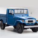 Fully-restored 1974 Toyota Land Cruiser FJ40, Sky Blue