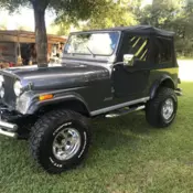Fully restored 1985 Jeep CJ7