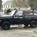 Fully Restored Chevy K10 Short Bed 1978 Fuel injected SBC black resto EFI 33&#039;