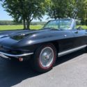 Fully Restored Triple Black Convertible 327 H/O 4-Speed Knock Off Wheels