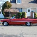 Galaxie 500 convertible red inside outside 390 4bl nice white top